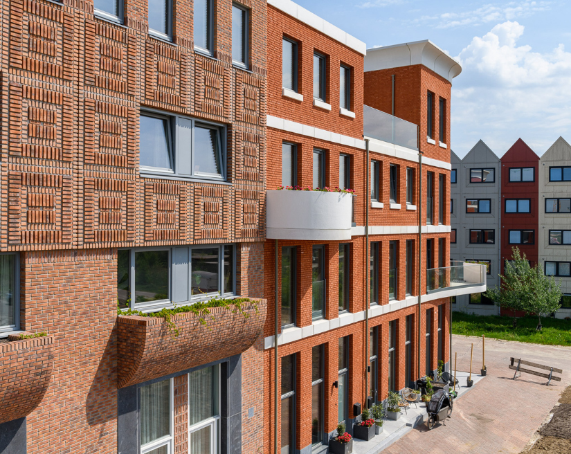 sinfonia utrecht woningbouw herenhuizen appartementen Bouwbedrijf van Stiphout