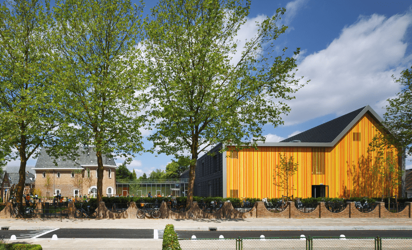 Oisterwijk Brede School Waterhoef nieuwbouw transformatie utiliteitsbouw scholenbouw